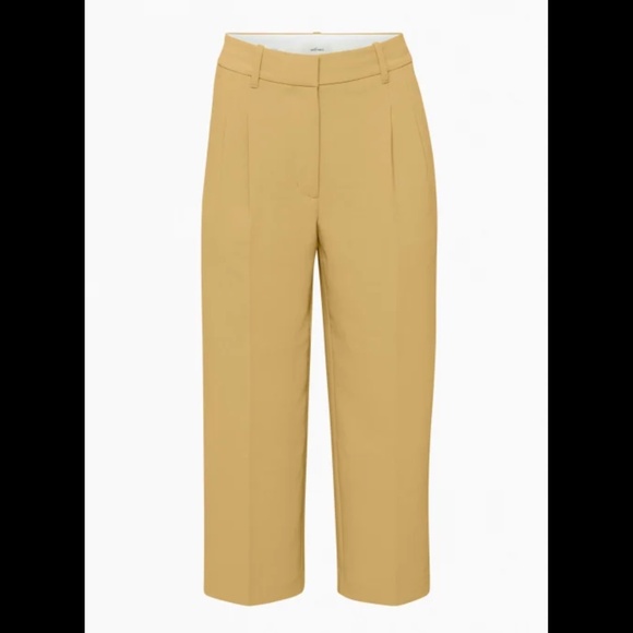 The Effortless Pant™ Cropped (Sandy Beige, Size 00 Short) - Picture 1 of 2